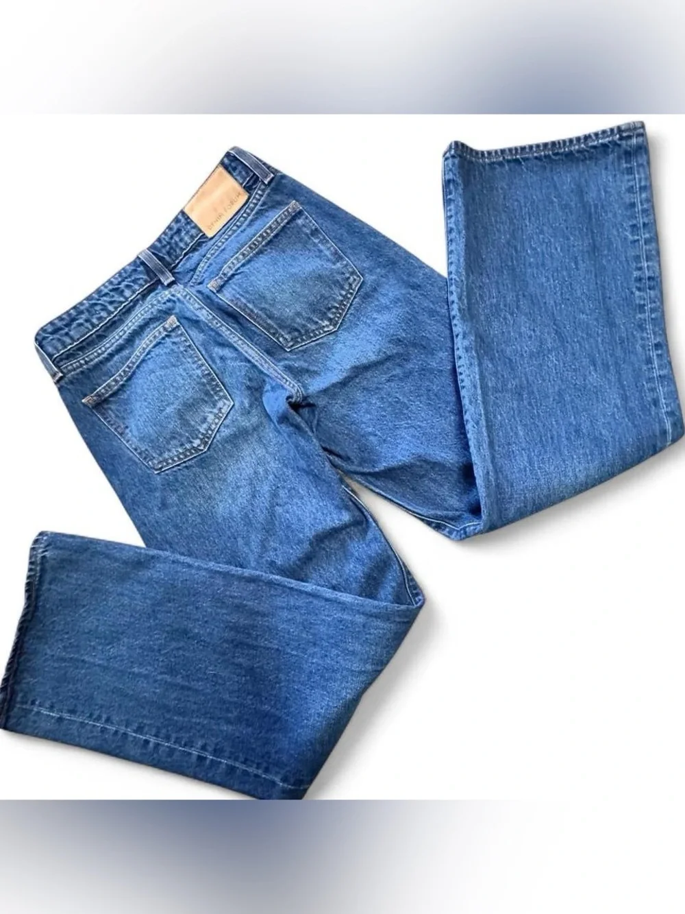 Aritzia Denim Forum 90’s Super Lo-Rise Baggy Wide Leg Jeans Size 23